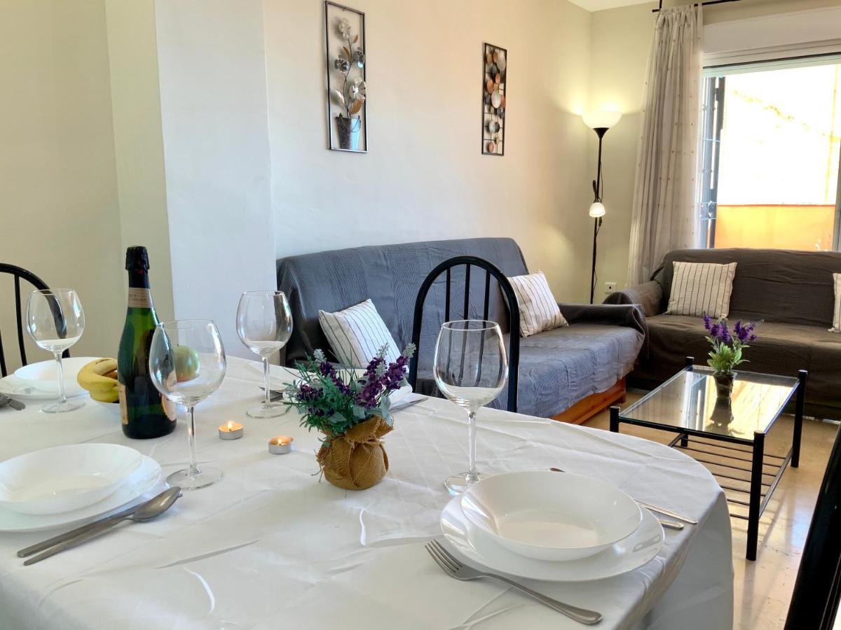 Apartamento De 2 Dormitorios, Gran Terraza, Vistas Al Mar Cerca Playa Carvajal Benalmádena Buitenkant foto