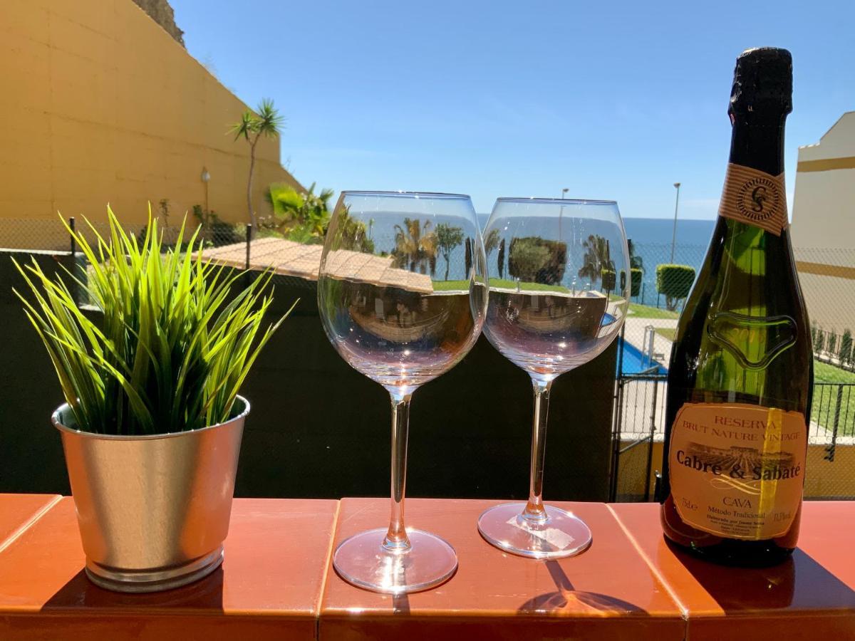 Apartamento De 2 Dormitorios, Gran Terraza, Vistas Al Mar Cerca Playa Carvajal Benalmádena Buitenkant foto